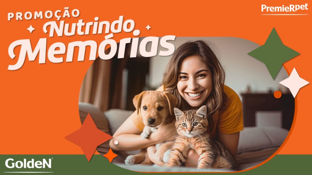 Banner da promoção Nutrindo Memórias PremieRpet