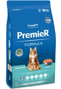 PremieR Formula Gatos Castrados Salmão