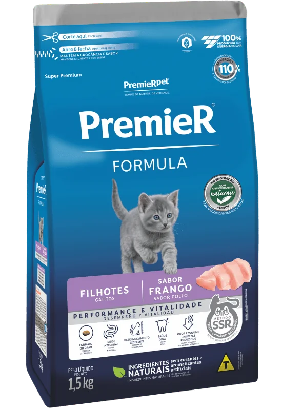 PremieR Formula Gatos Filhotes Frango