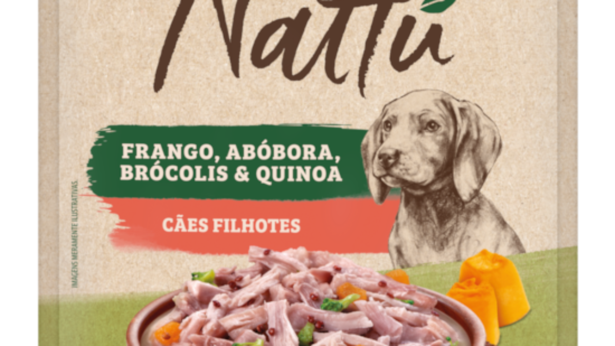 PremieR Nattu Úmidos Cães Filhotes Frango, Abóbora, Brócolis e Quinoa