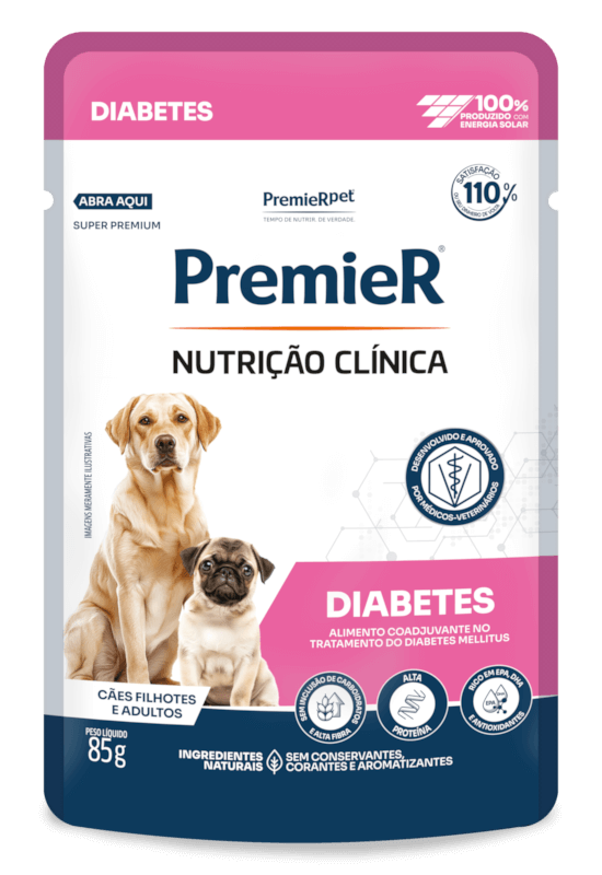 PremieR Nutrição Clínica Úmidos Cães Diabetes