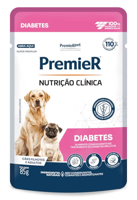 PremieR Nutrição Clínica Úmidos Cães Diabetes