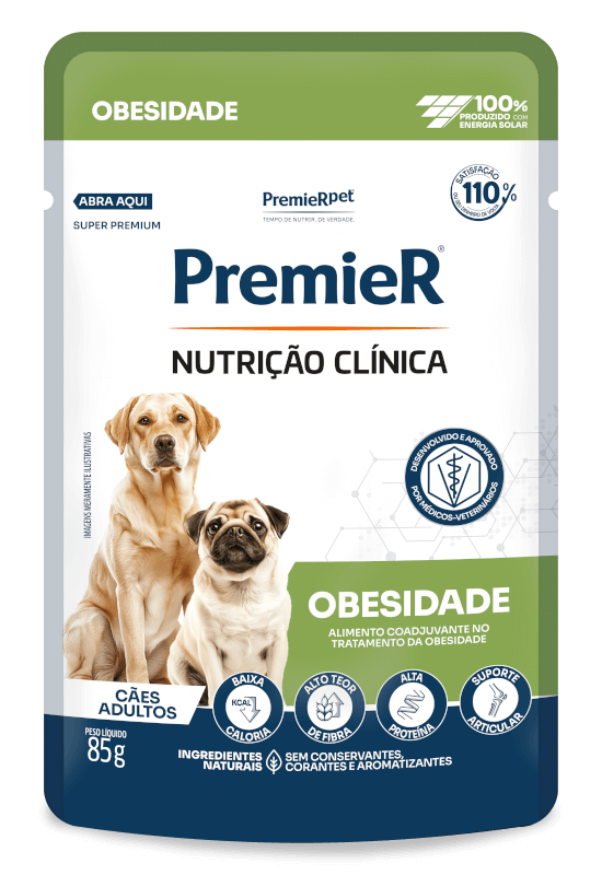PremieR Nutrição Clínica Úmidos Cães Obesidade