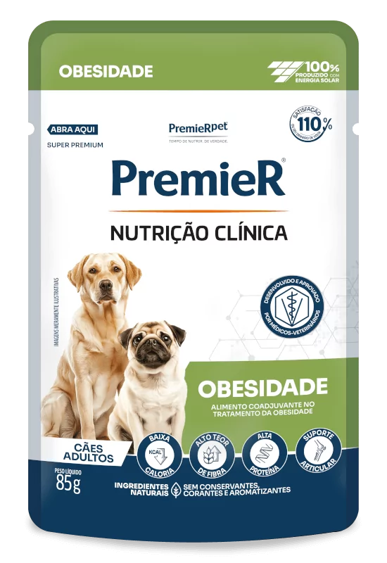 PremieR Nutrição Clínica Úmidos Cães Obesidade