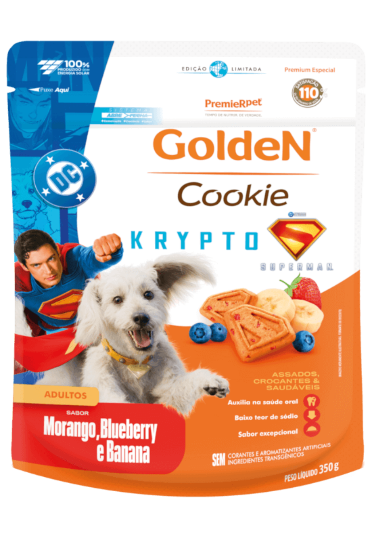 GoldeN® Cookie Cães Adultos Porte Pequeno Krypto